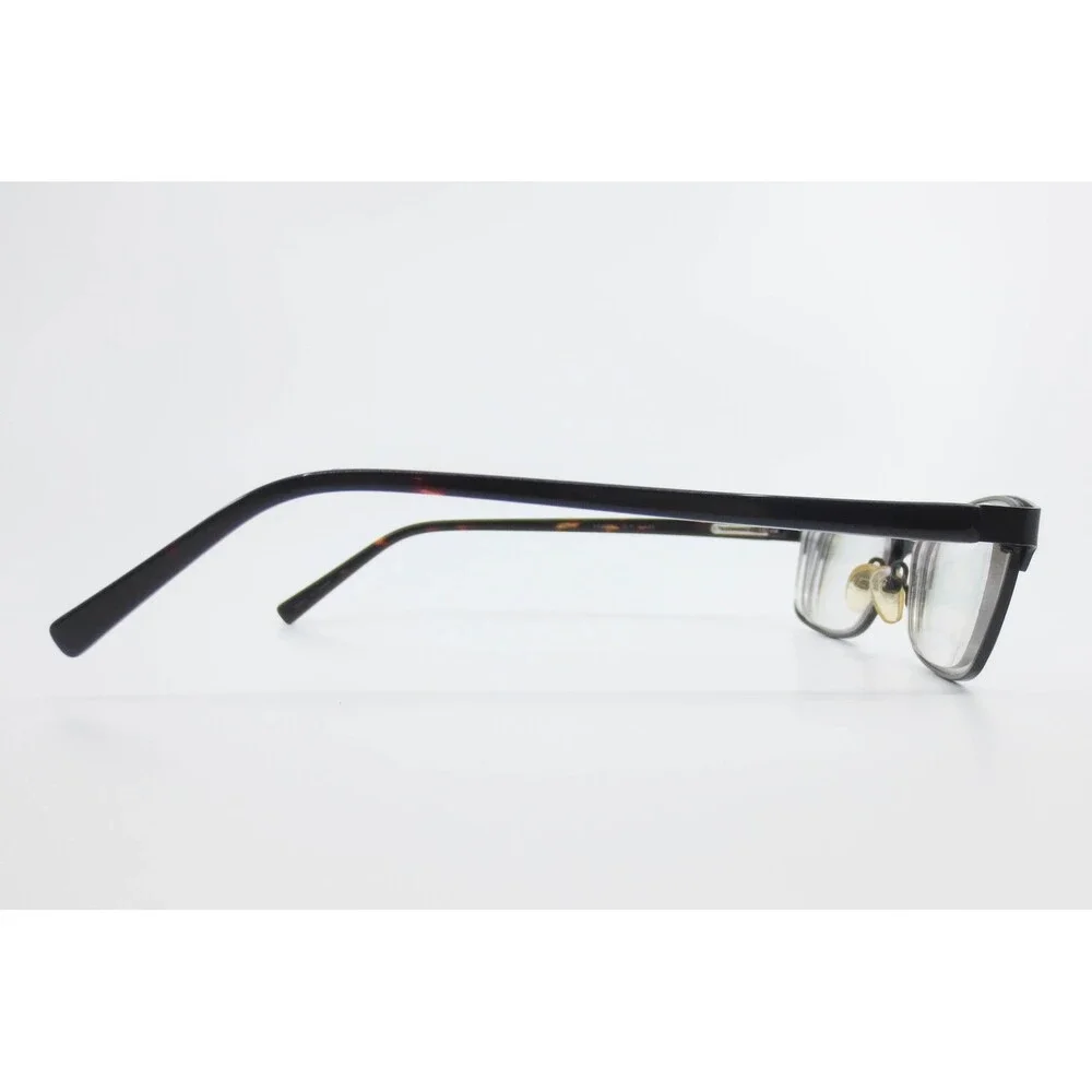 Alice & Frank AF308 BLK Black Tortoise Rectangular Eyeglasses Frames 52-15-140
